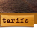 tarifs